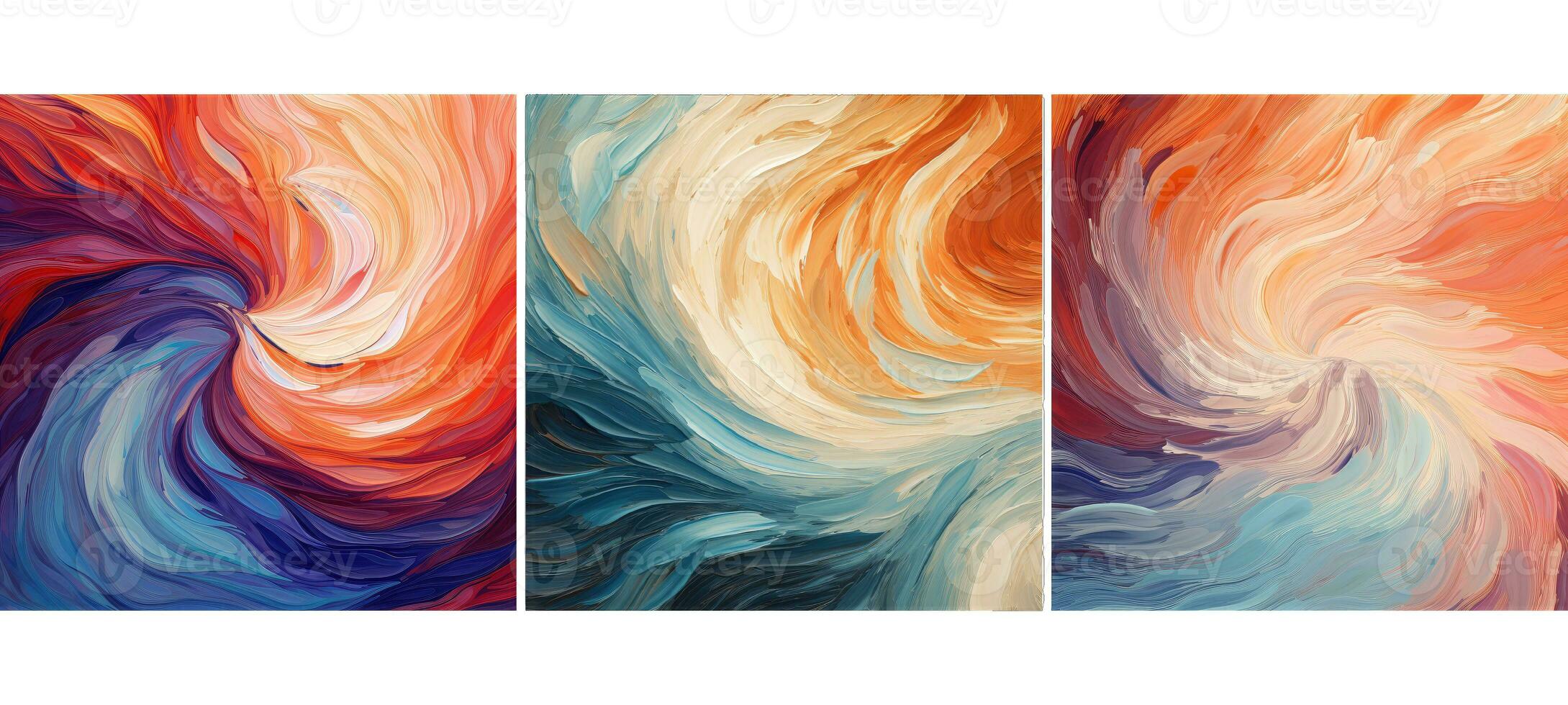 abstract swirl brush strokes background texture photo