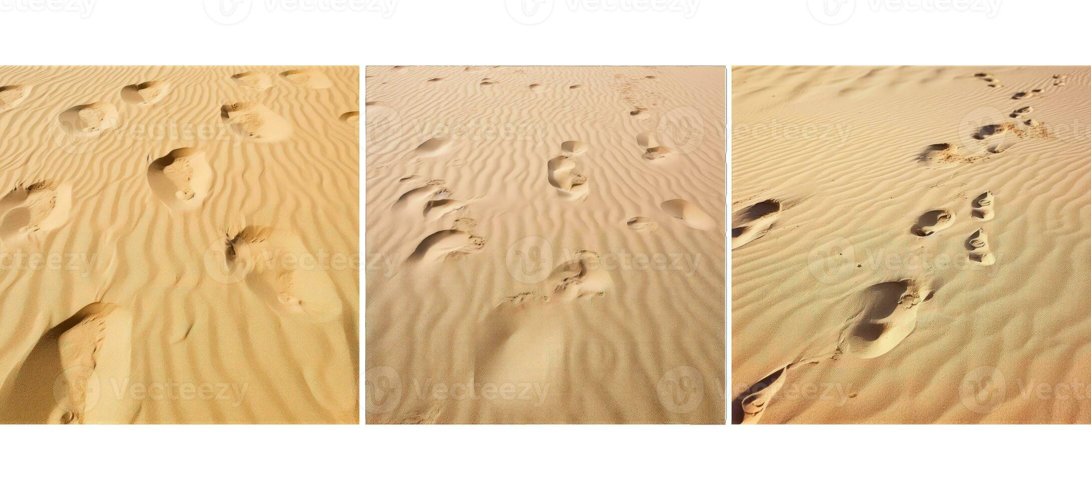 viaje arena huellas antecedentes textura foto