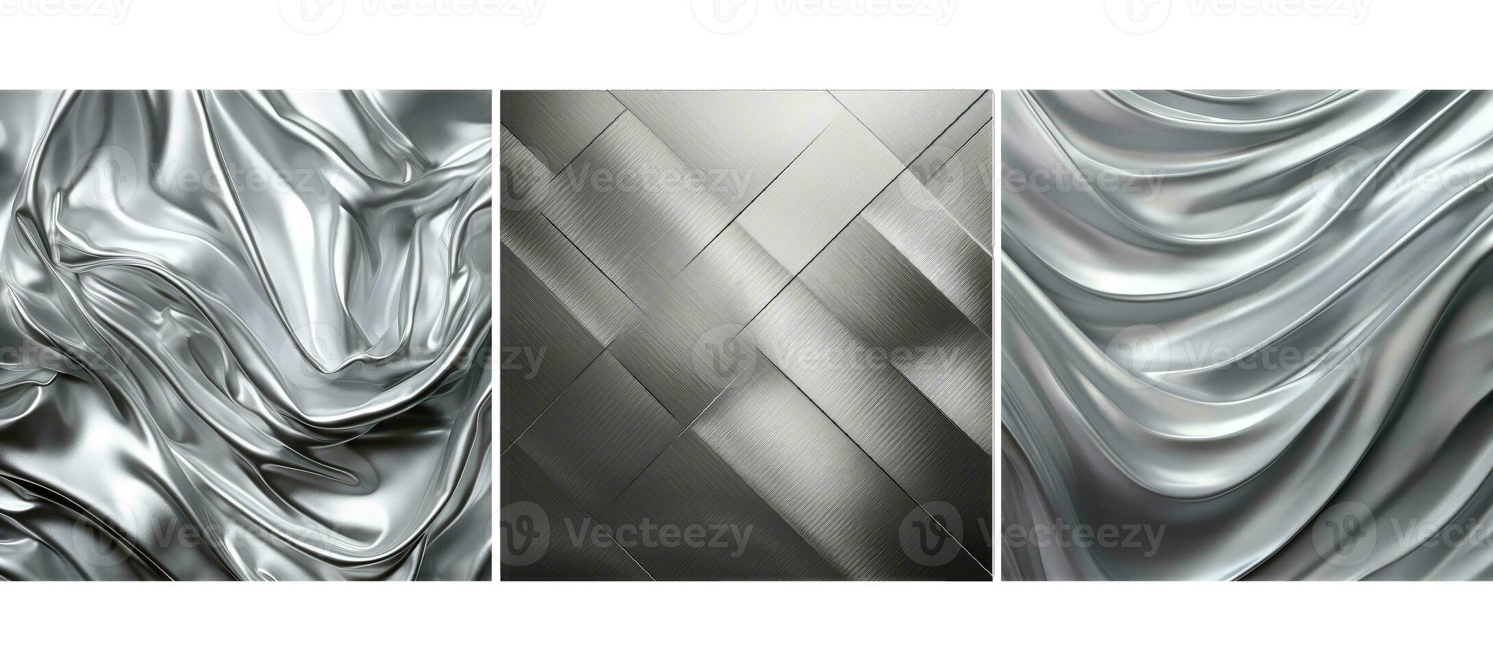 Silver texture background metal Stock Photo