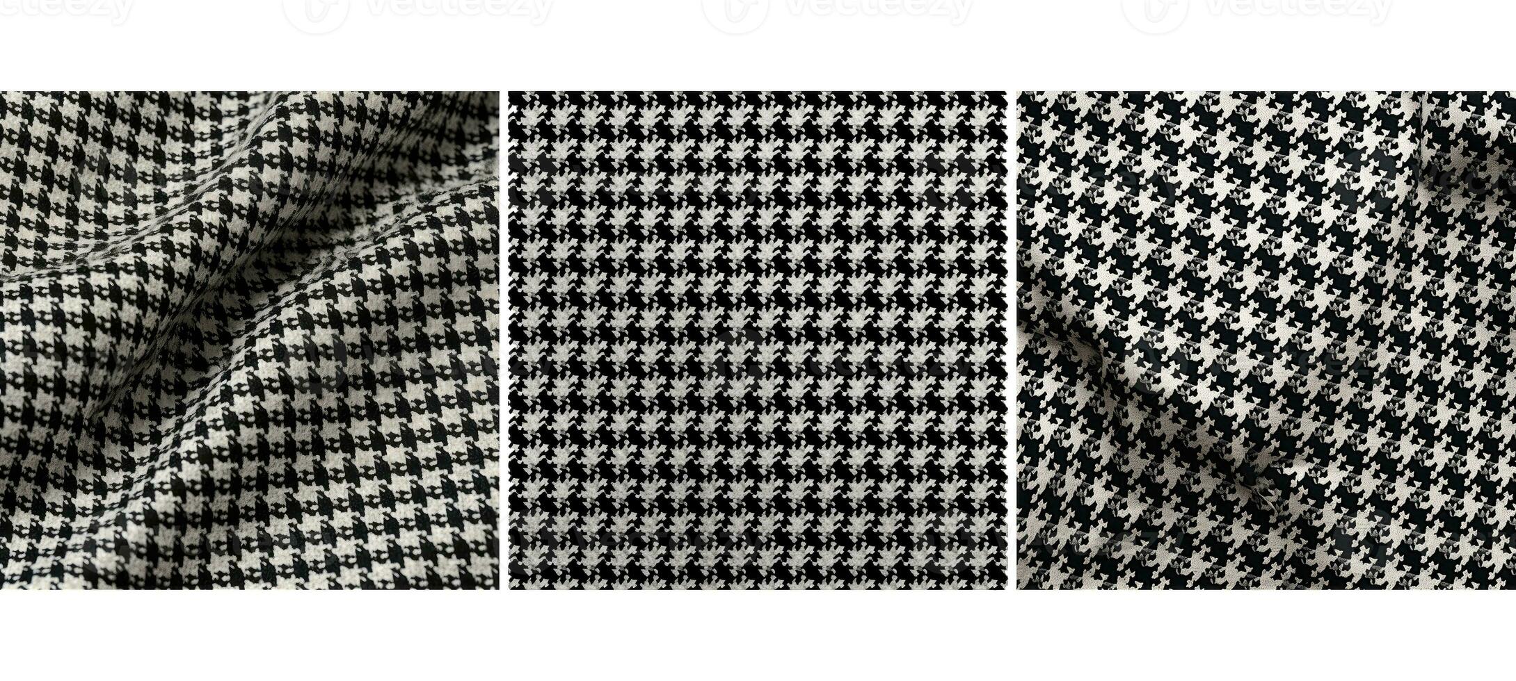 design houndstooth fabric background texture photo