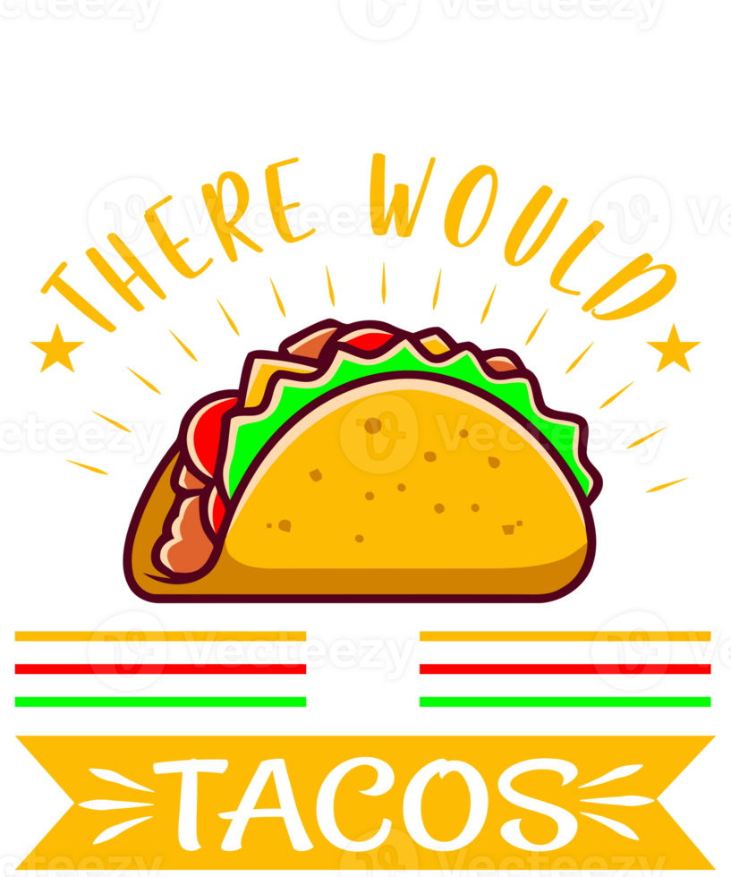 taco's t-shirt ontwerp, png