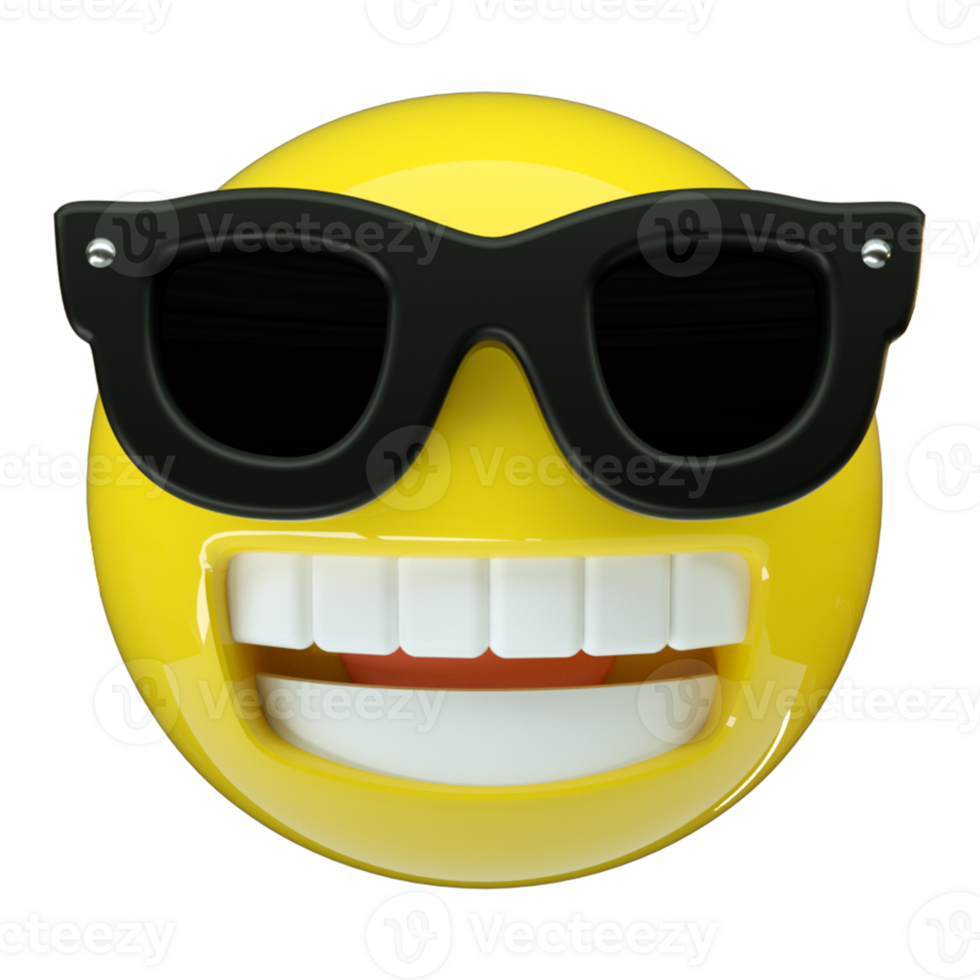 render 3d emote social media png