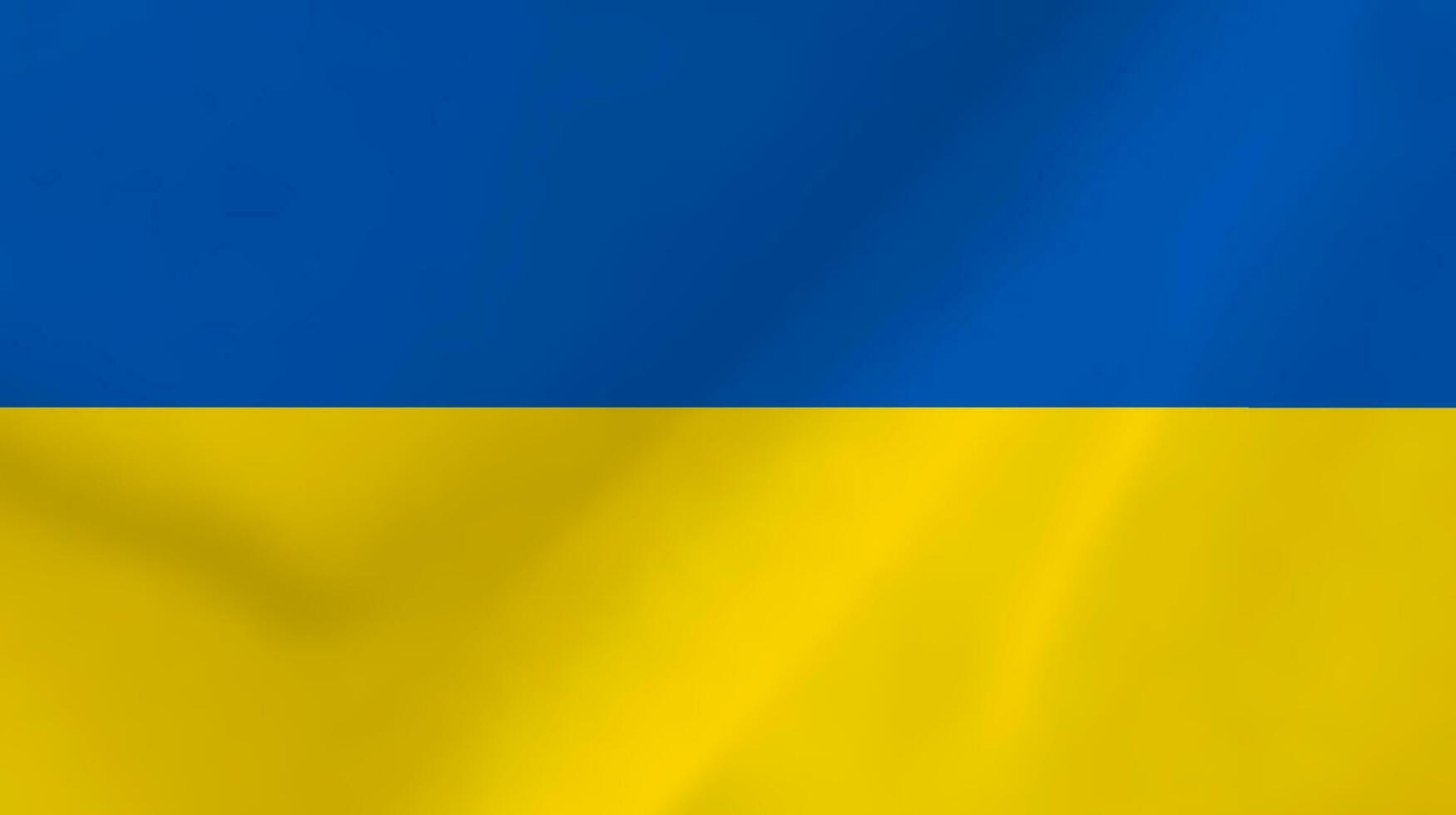 bandera nacional ucraniana vector