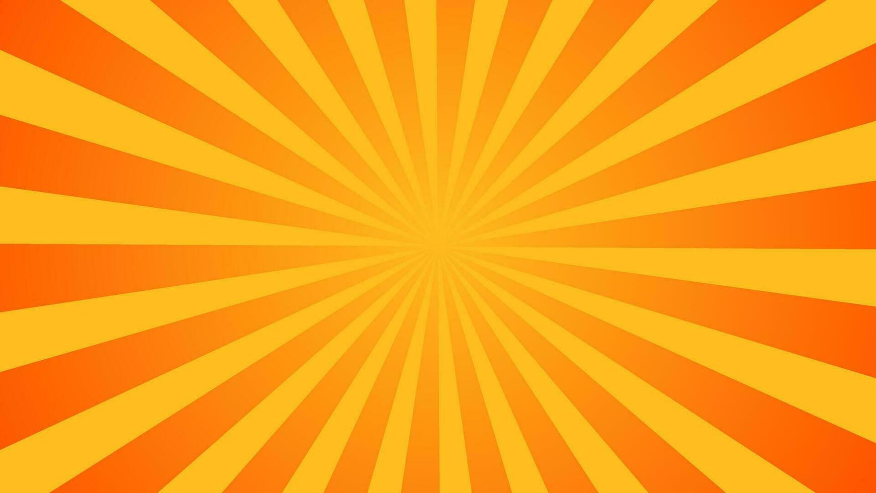 Sunburst Texture Pattern Background Orange vector