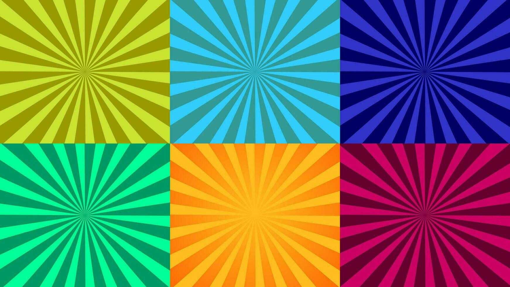 Sunburst Texture Pattern Background vector