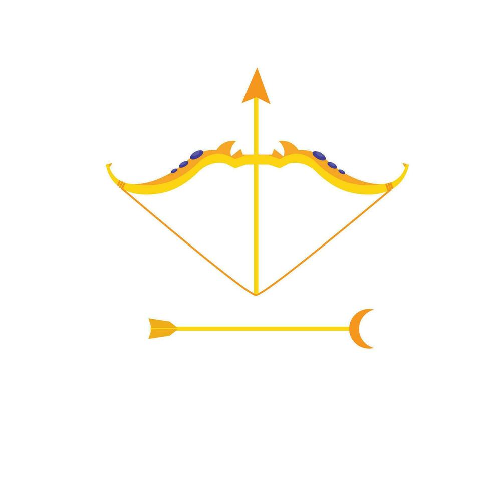 arrow bow art vector