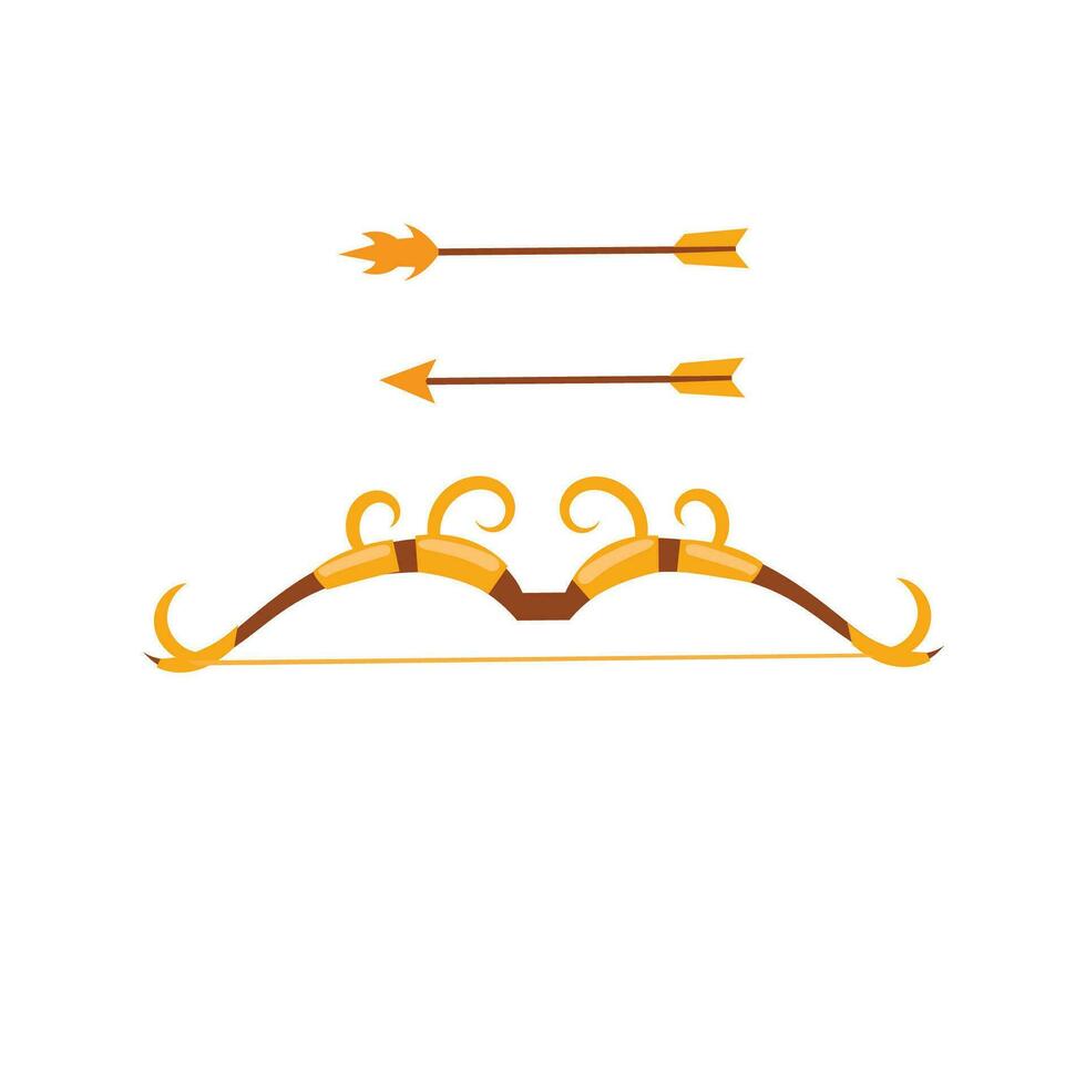 bow arrow vector