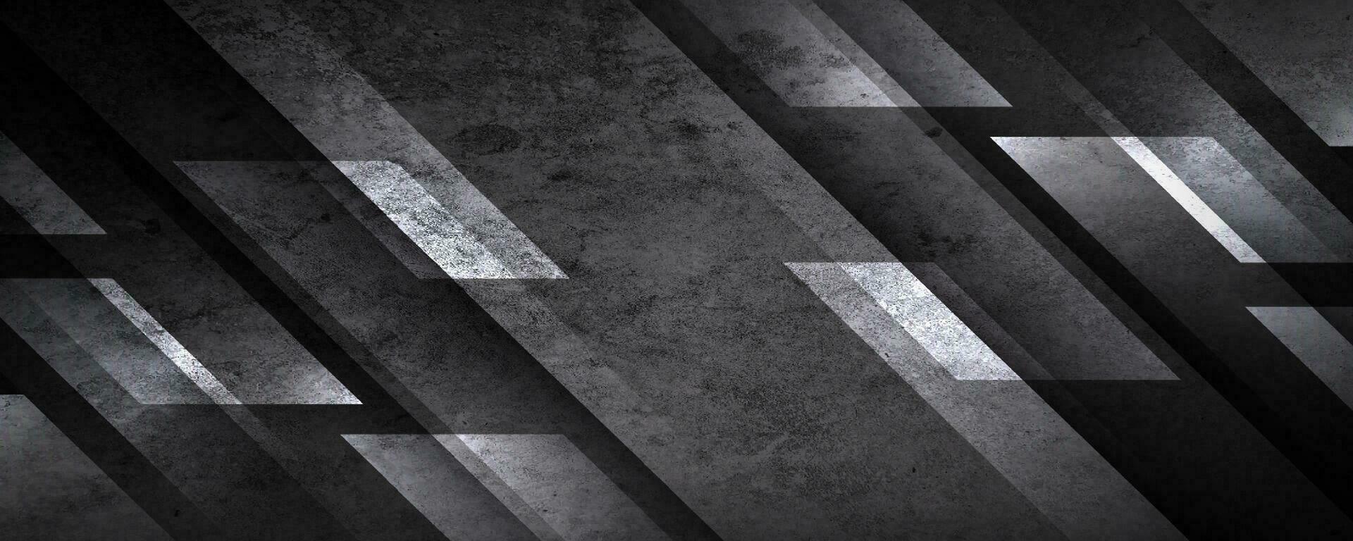 3D gray techno abstract background overlap layer on dark space with rough  decoration. Modern graphic design element style. White diagonal shape  concept for web banner, flyer, card, or brochure cover 28627158 Vector