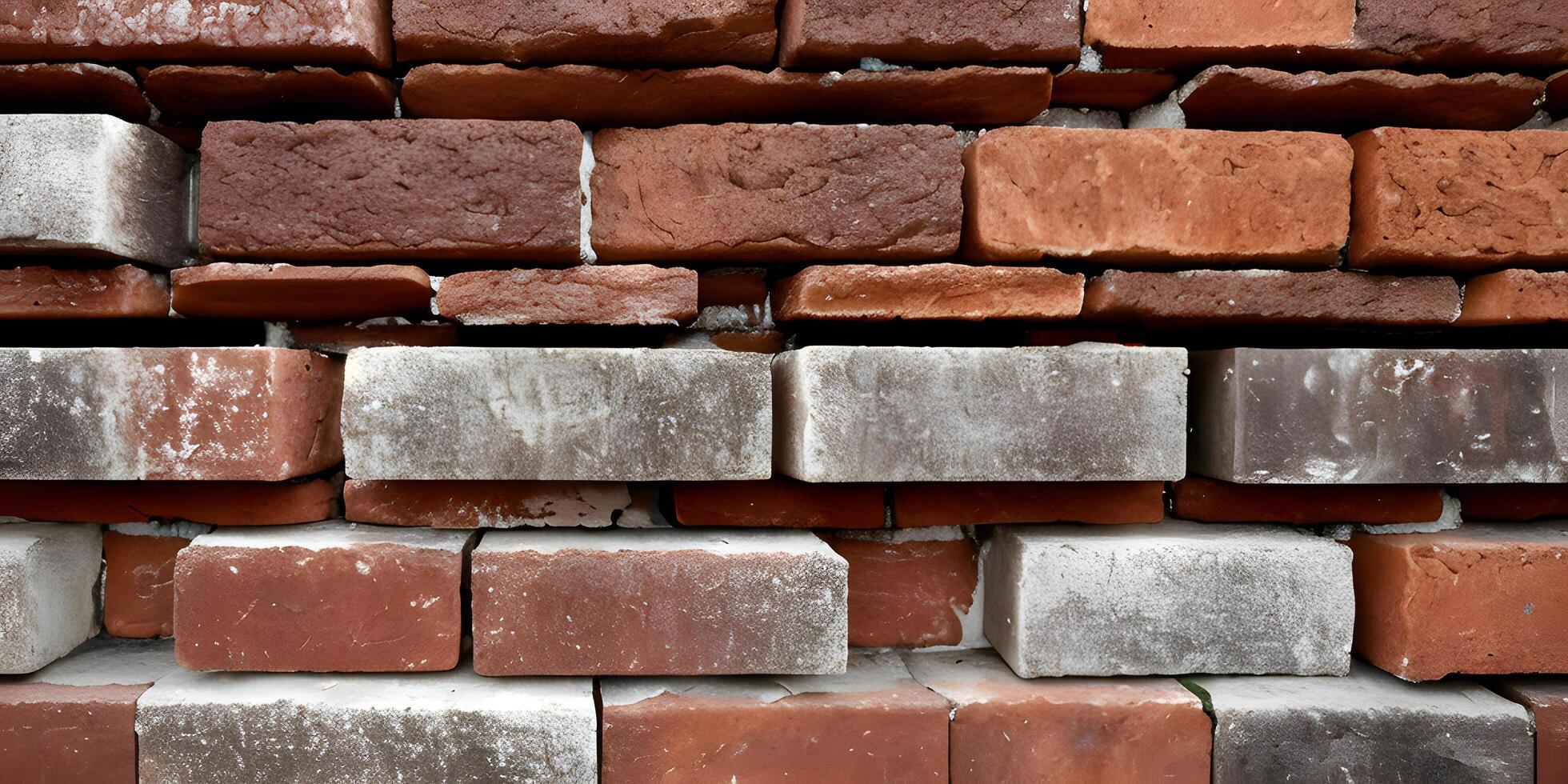 Brick wall background display high quality texture details. photo