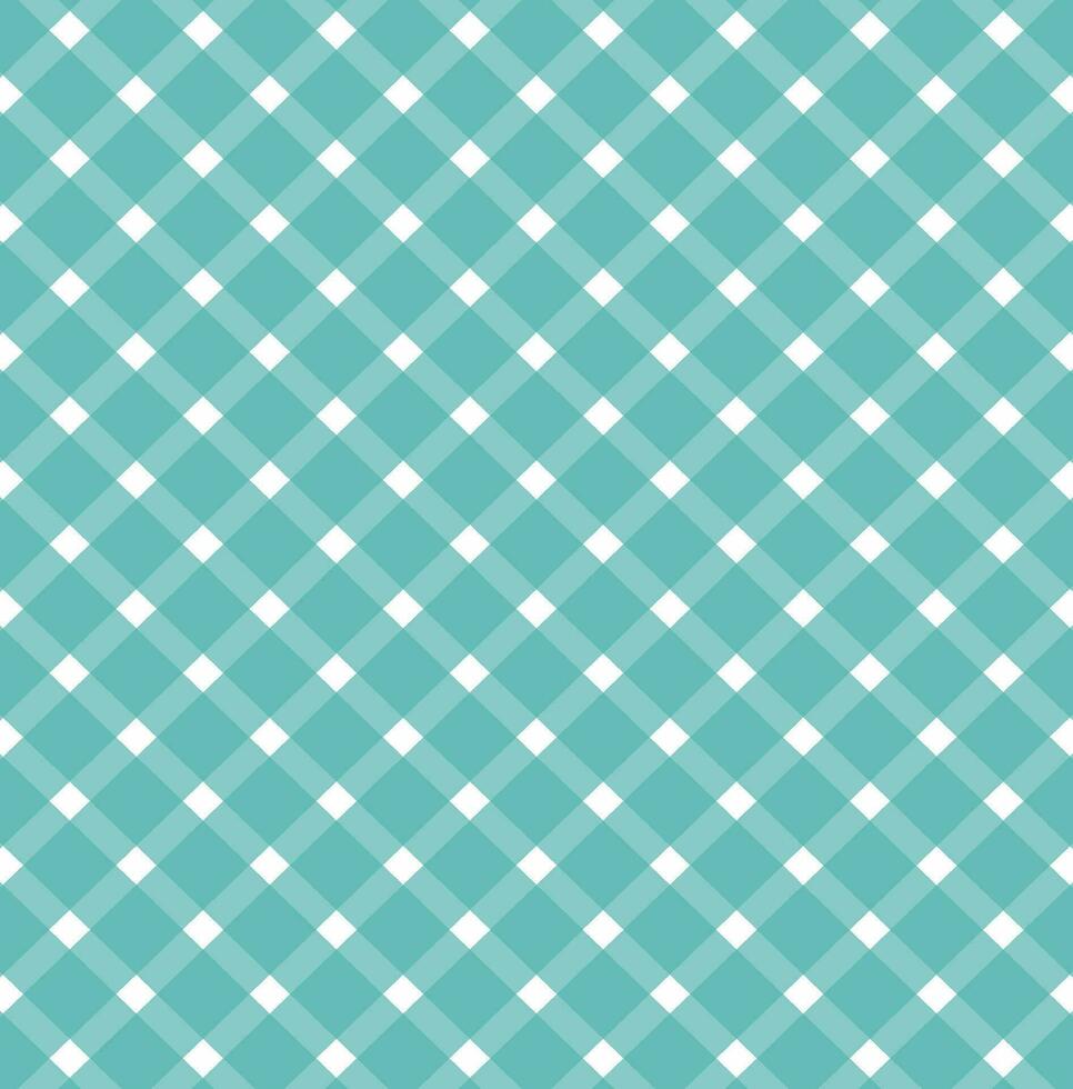 Diagonal Gingham Checkered Plaid Pattern vector