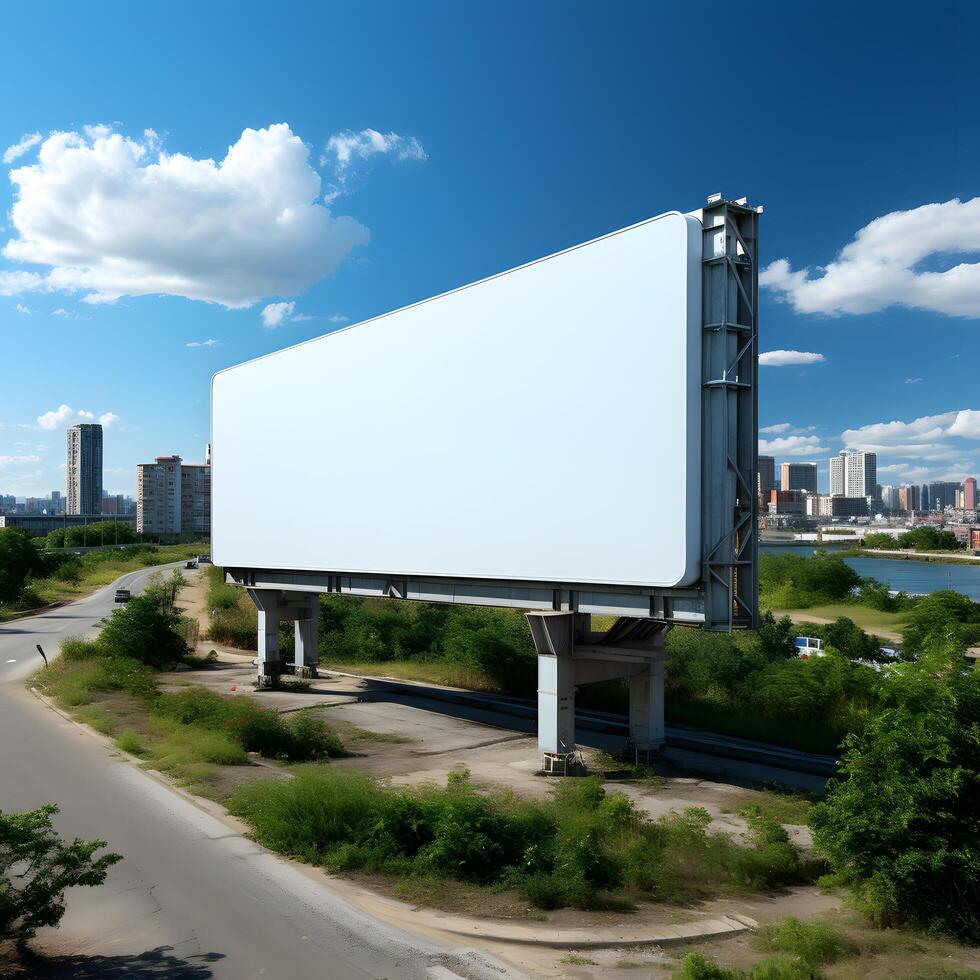 Sign Board Mockup photo