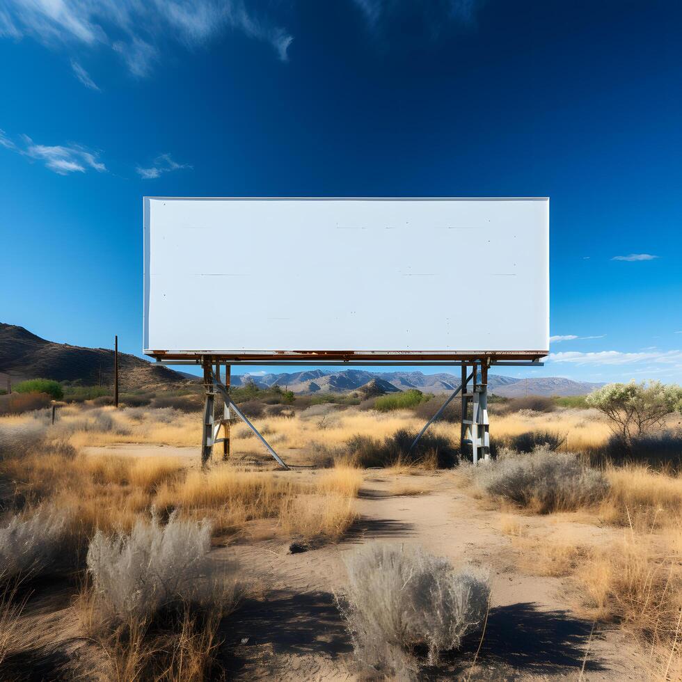 Sign Board Mockup photo
