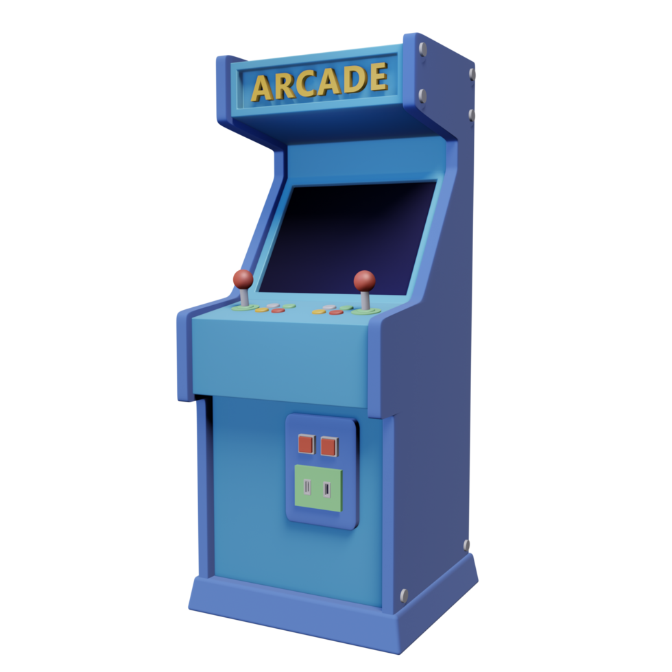 Arcade Machine 3D Icon png