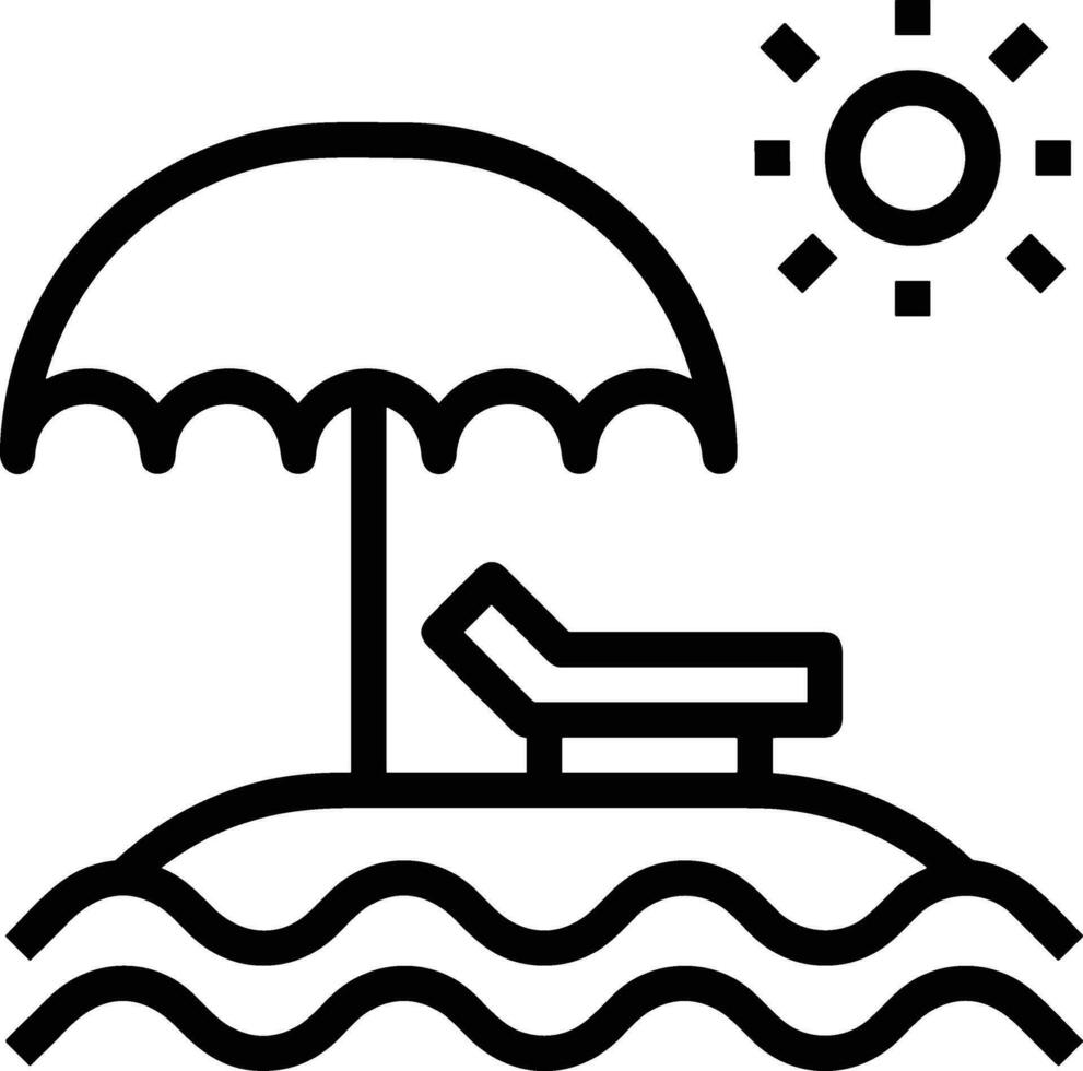 Umbrella protection icon symbol vector image. Illustration of the