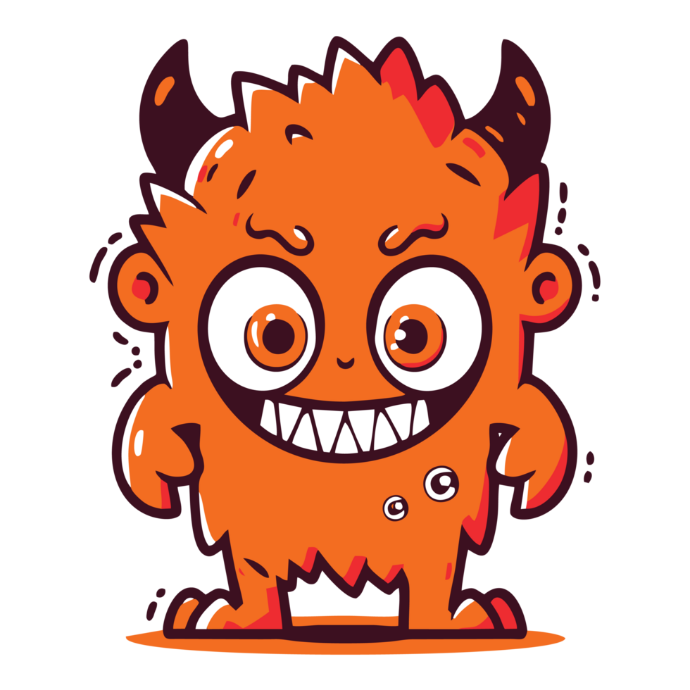 Delightful character for tshirt customization, generative ai png