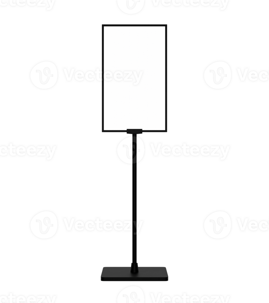 Blank advertisement signs . Mockup of street store template signboard , Metal cafe restaurant bar plastic badge black white, 3D illustration. png