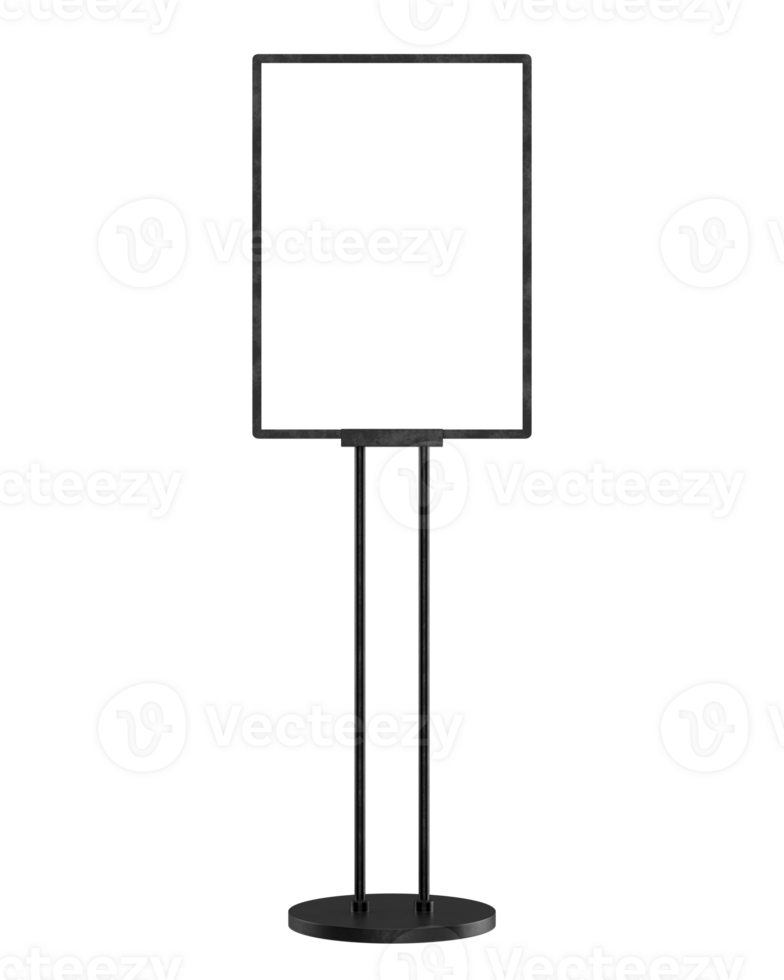Blank advertisement signs . Mockup of street store template signboard , Metal cafe restaurant bar plastic badge black white, 3D illustration. png
