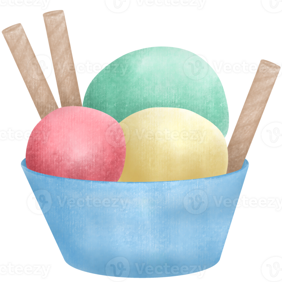 colorful ice cream png