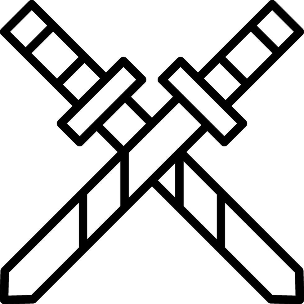 Katana Vector Icon Design