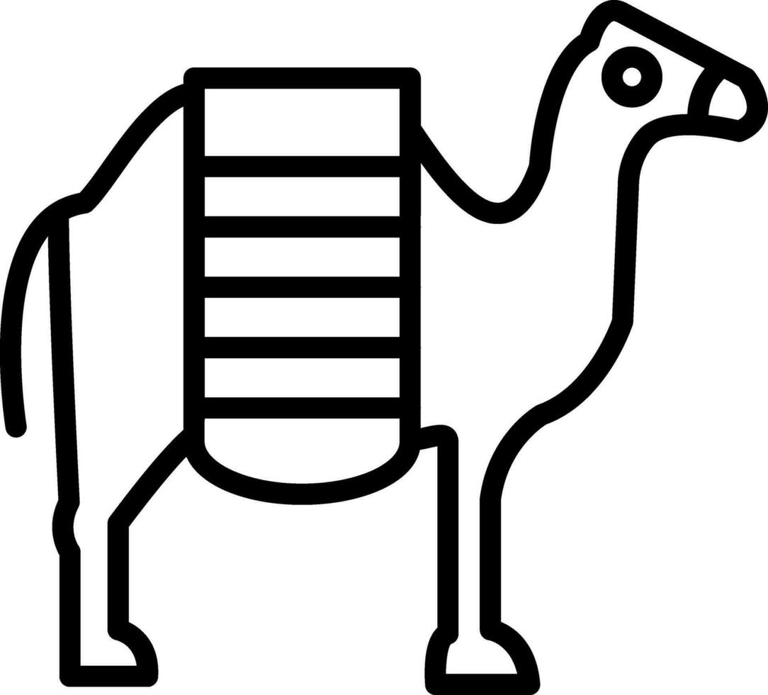 Camel Vector Icon Design