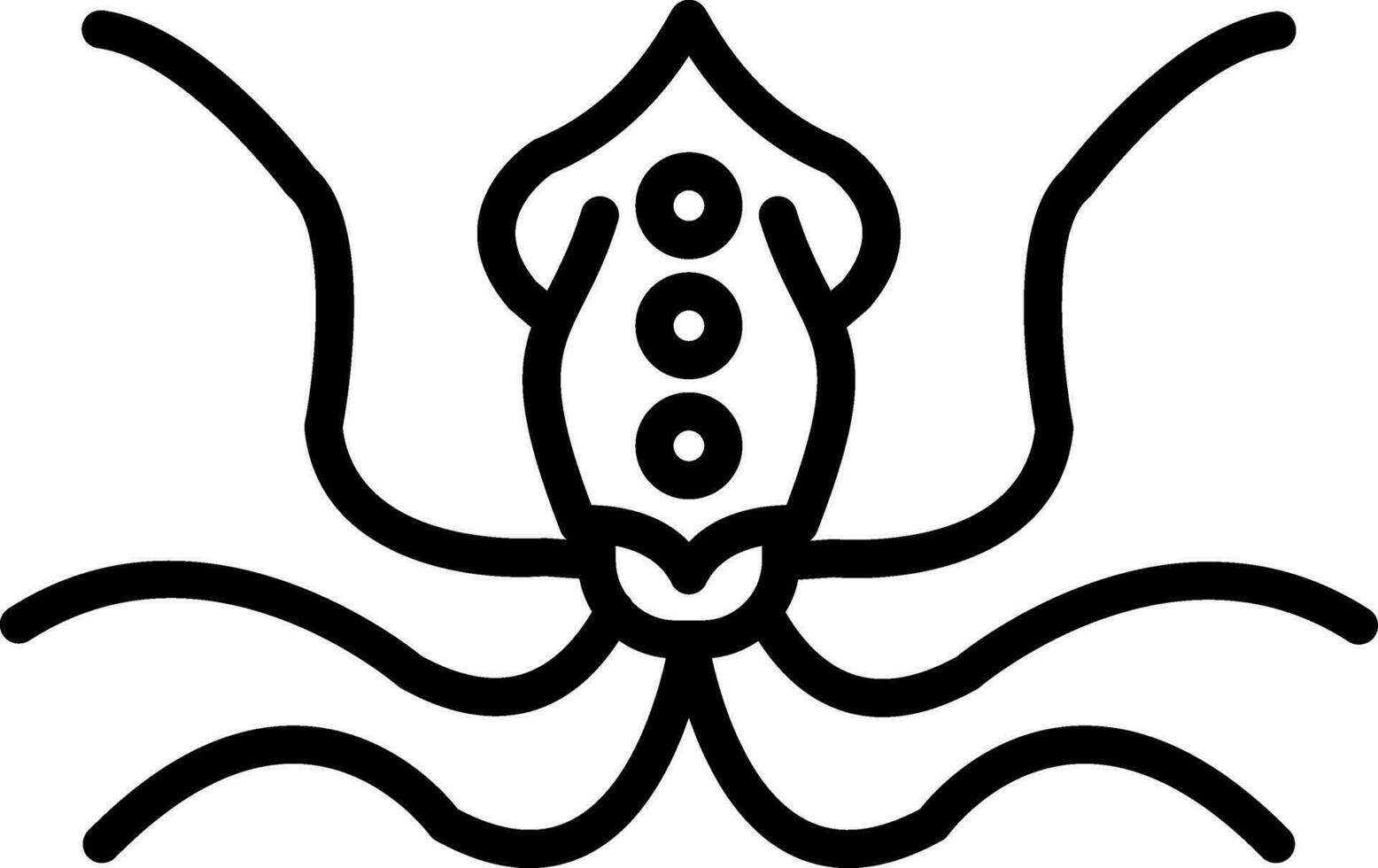 Squid Vector Icon Design