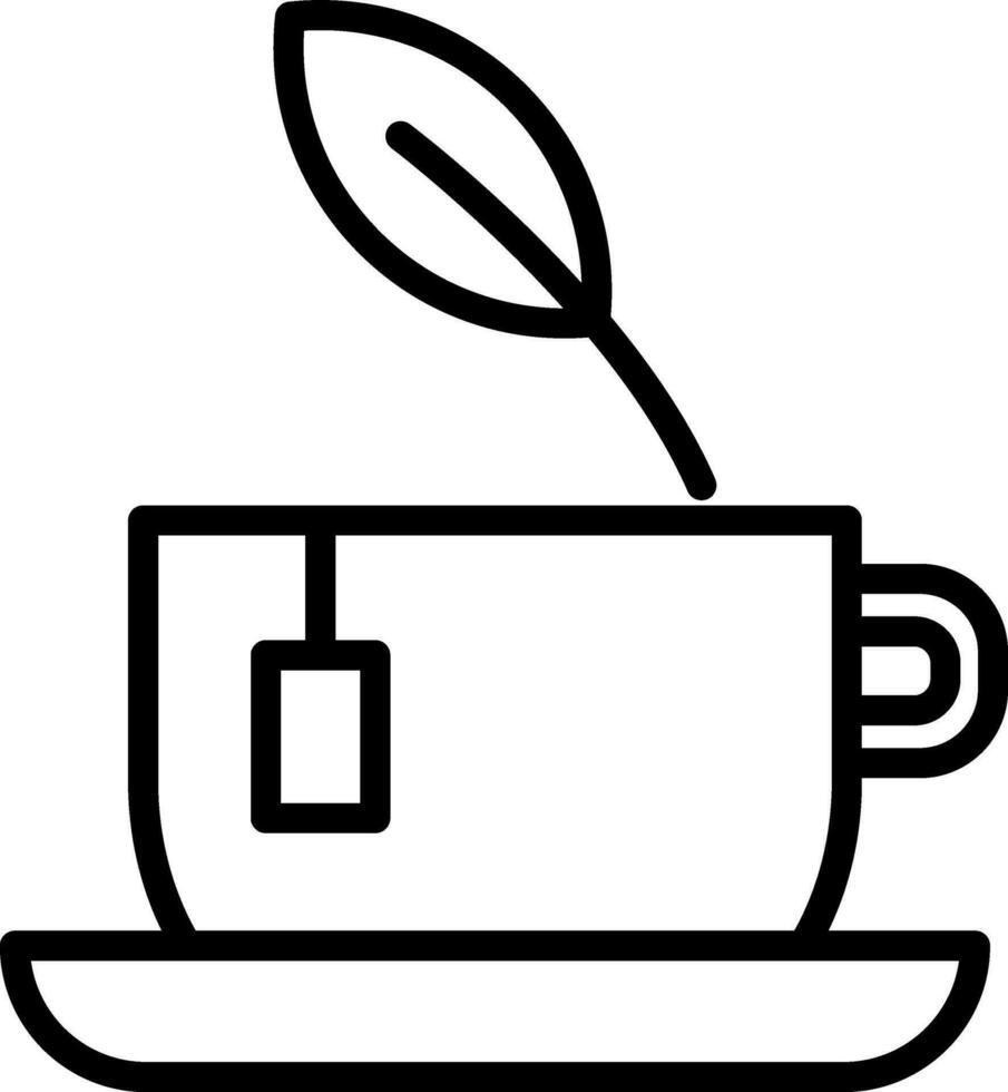 Green tea Vector Icon Design