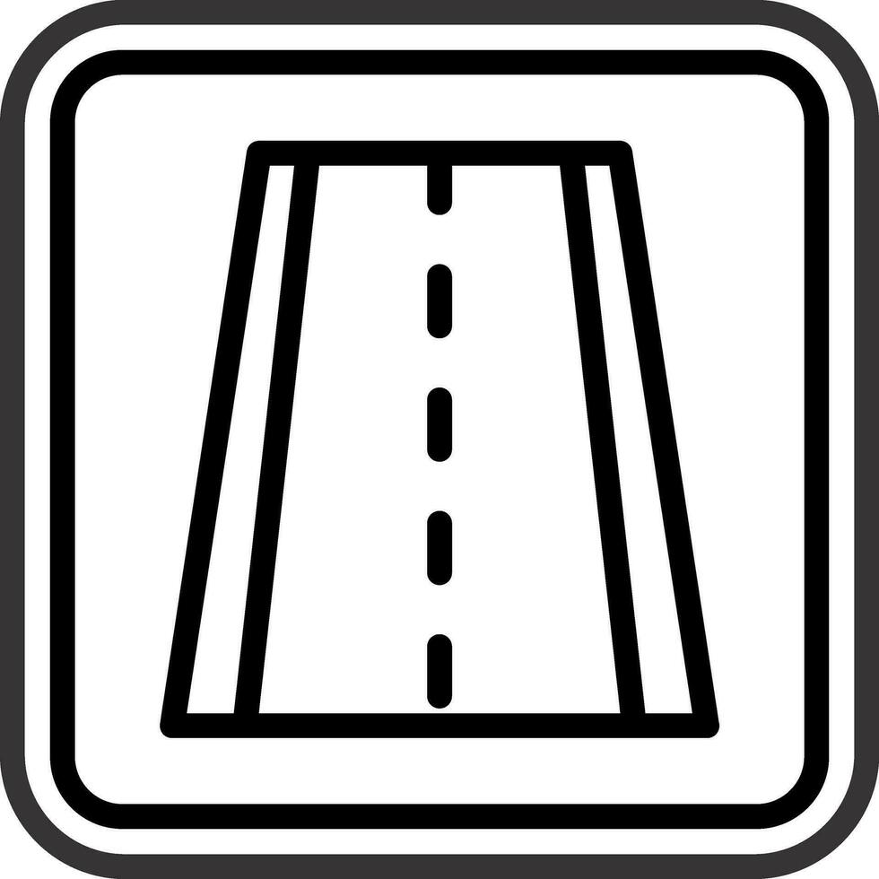 Motorway Vector Icon Design