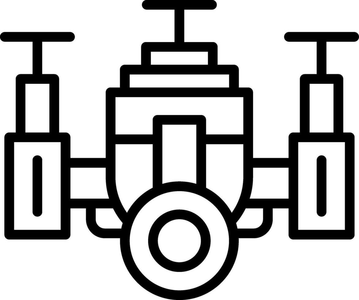 Drone Vector Icon Design