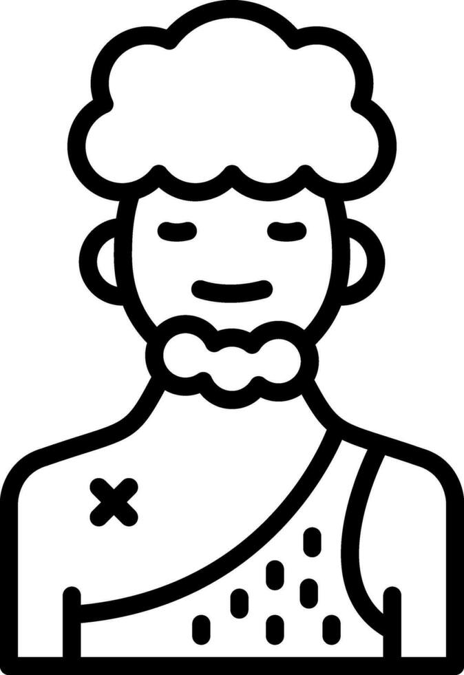 Troglodyte Vector Icon Design