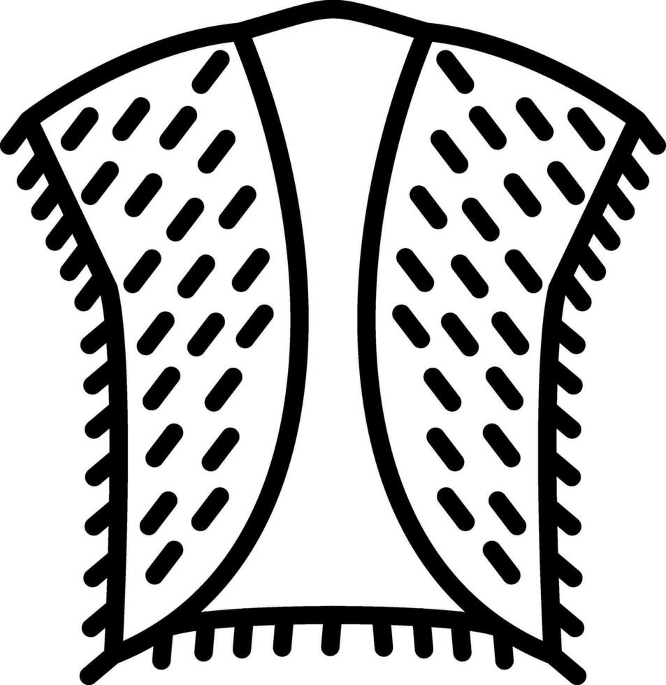 Coat Vector Icon Design