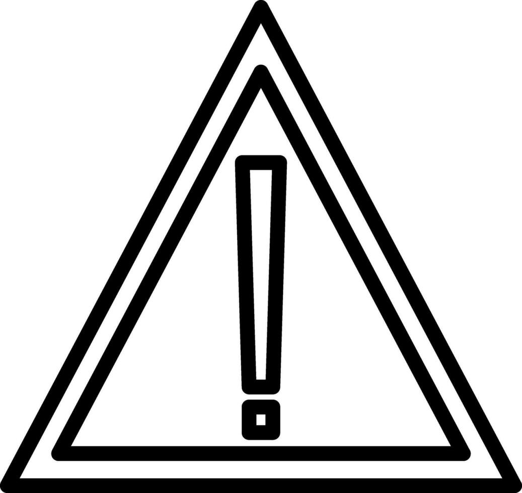 Alert Vector Icon Design