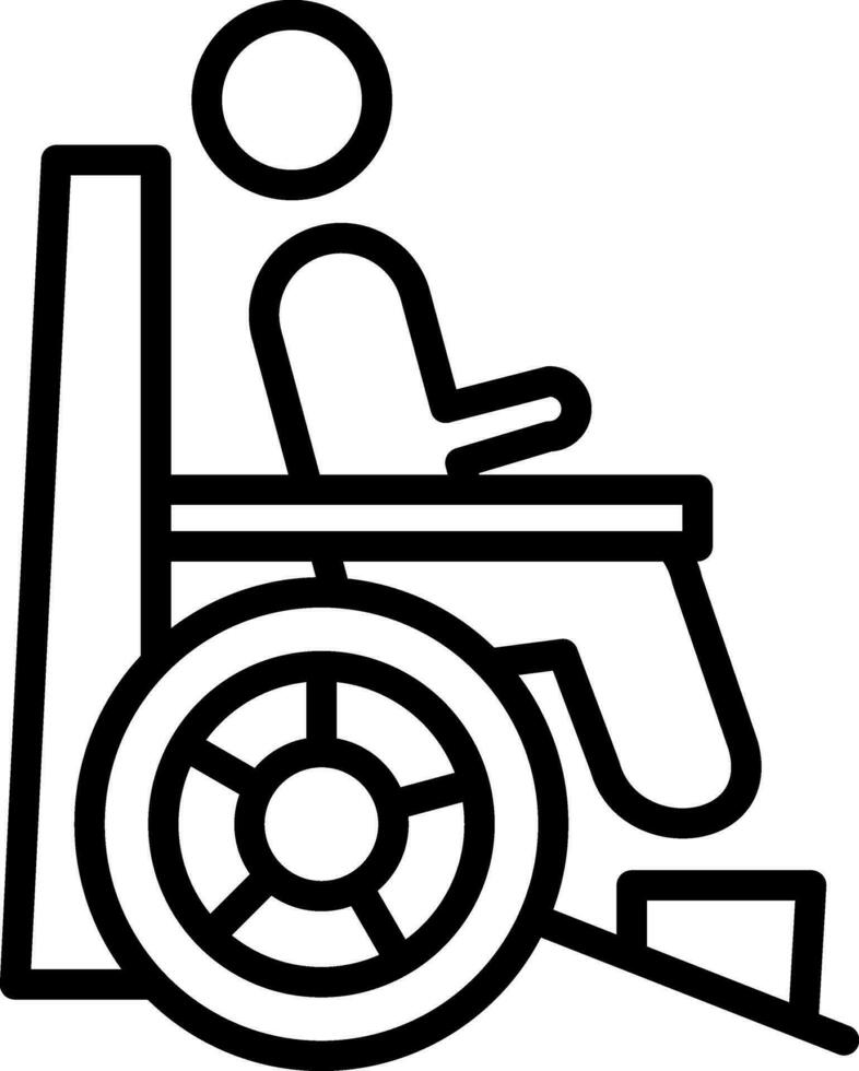 Disability Vector Icon Design