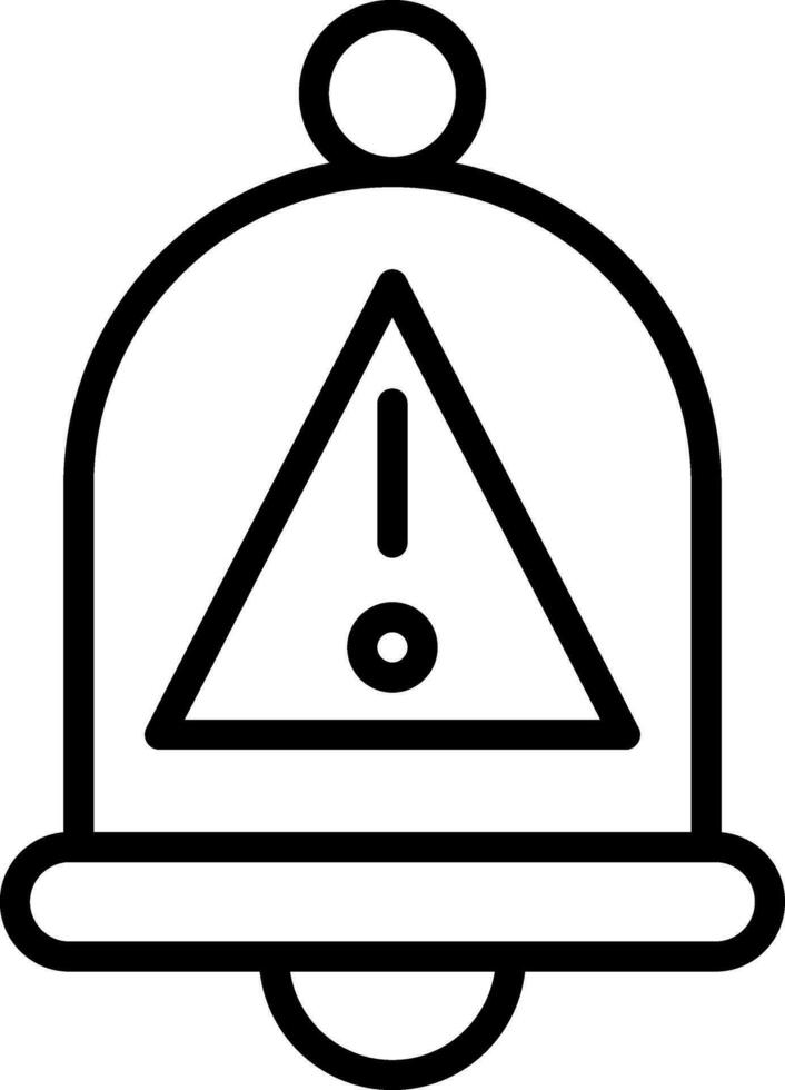 diseño de icono de vector de alerta