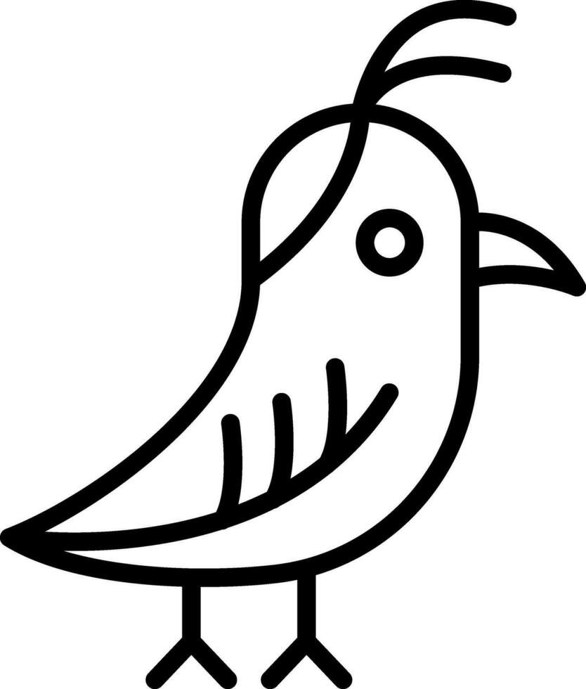 diseño de icono de vector de pájaro