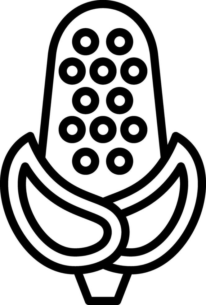 Corn Vector Icon Design