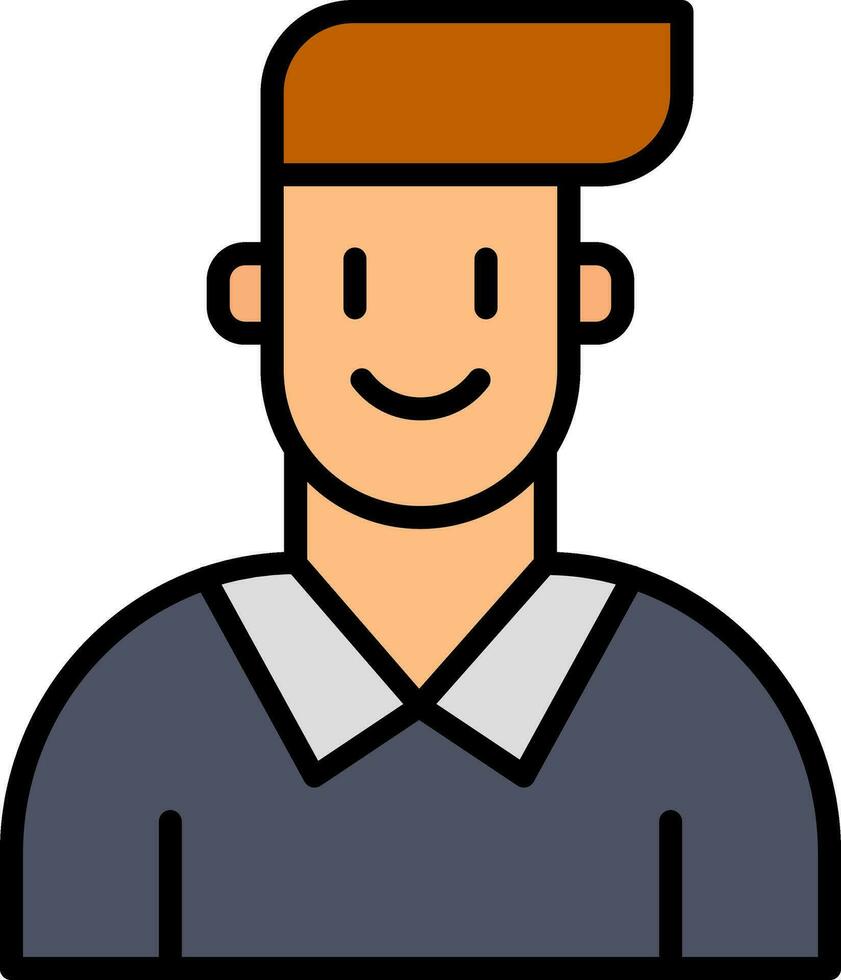 Boy Vector Icon Design