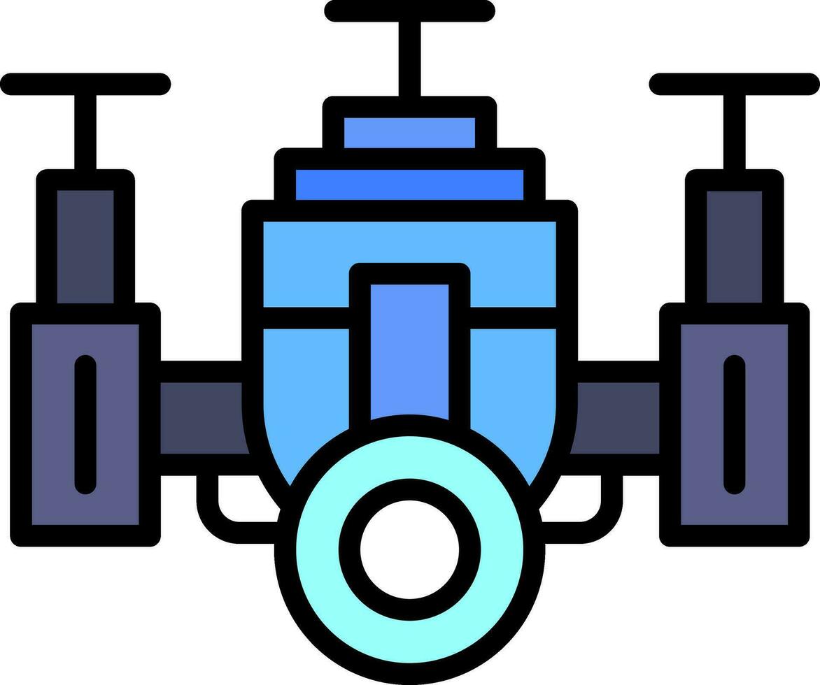 Drone Vector Icon Design