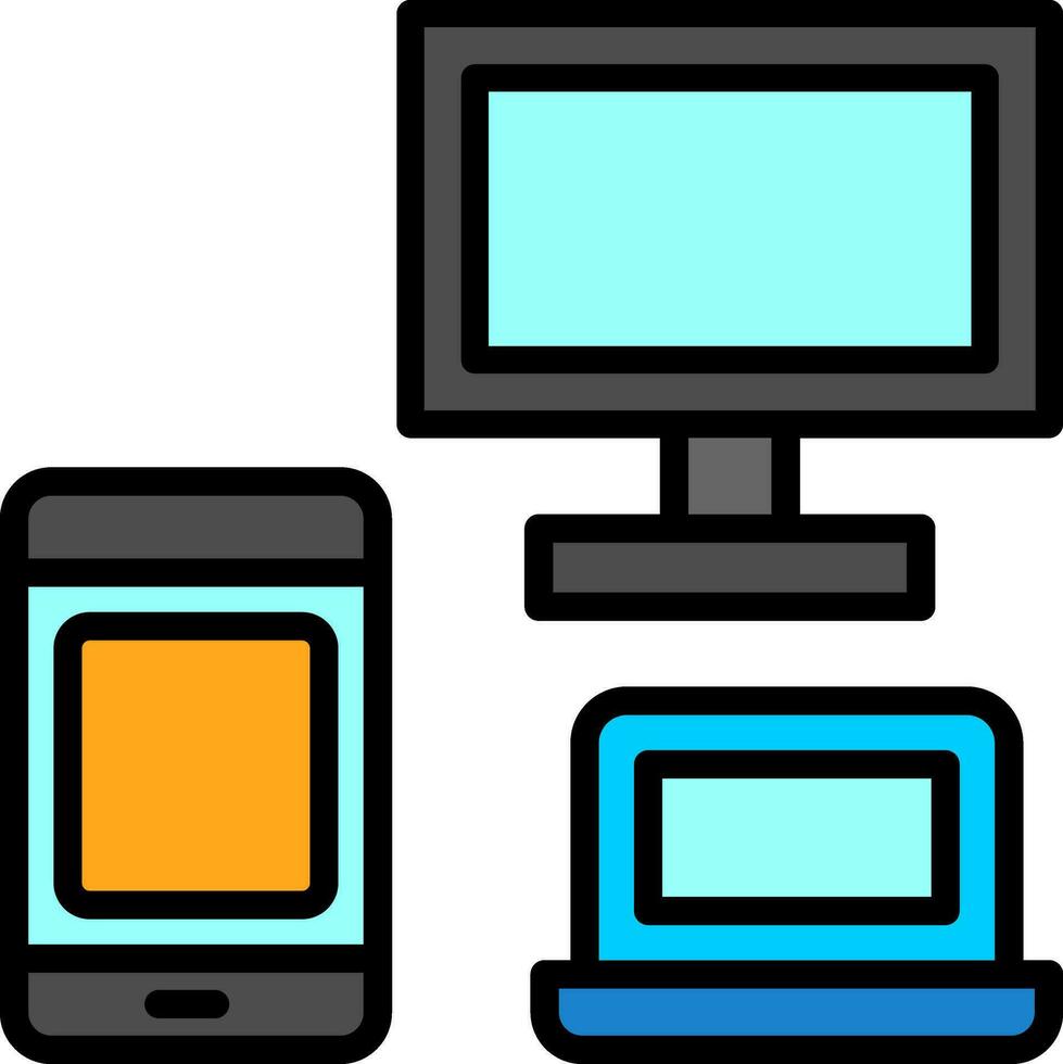 Smart device Vector Icon Design