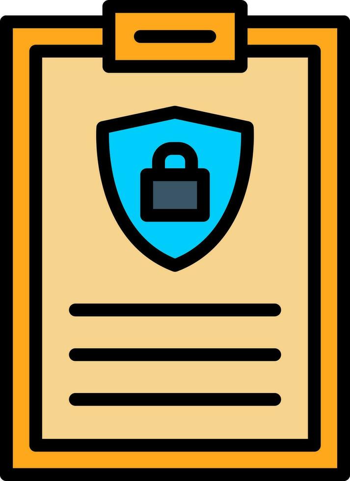 Privacy policy Vector Icon Design