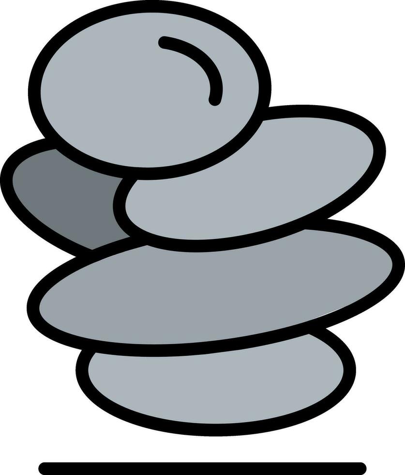 Pebbles Vector Icon Design