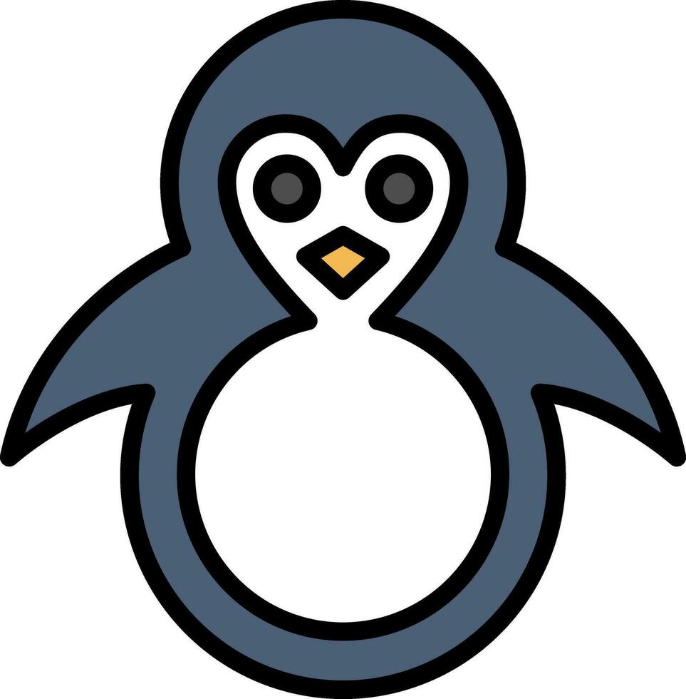 Penguin Vector Icon Design