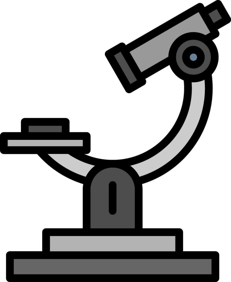 Microscope Vector Icon Design