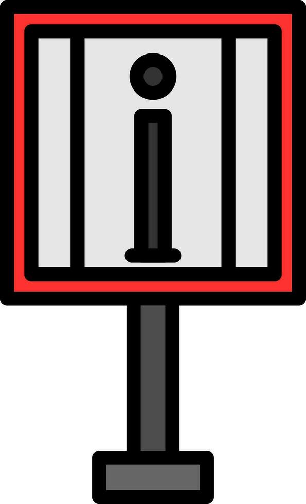Information Point Vector Icon Design