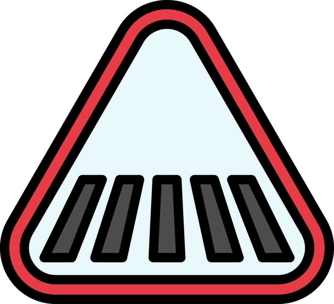 Pedestrian Vector Icon Design