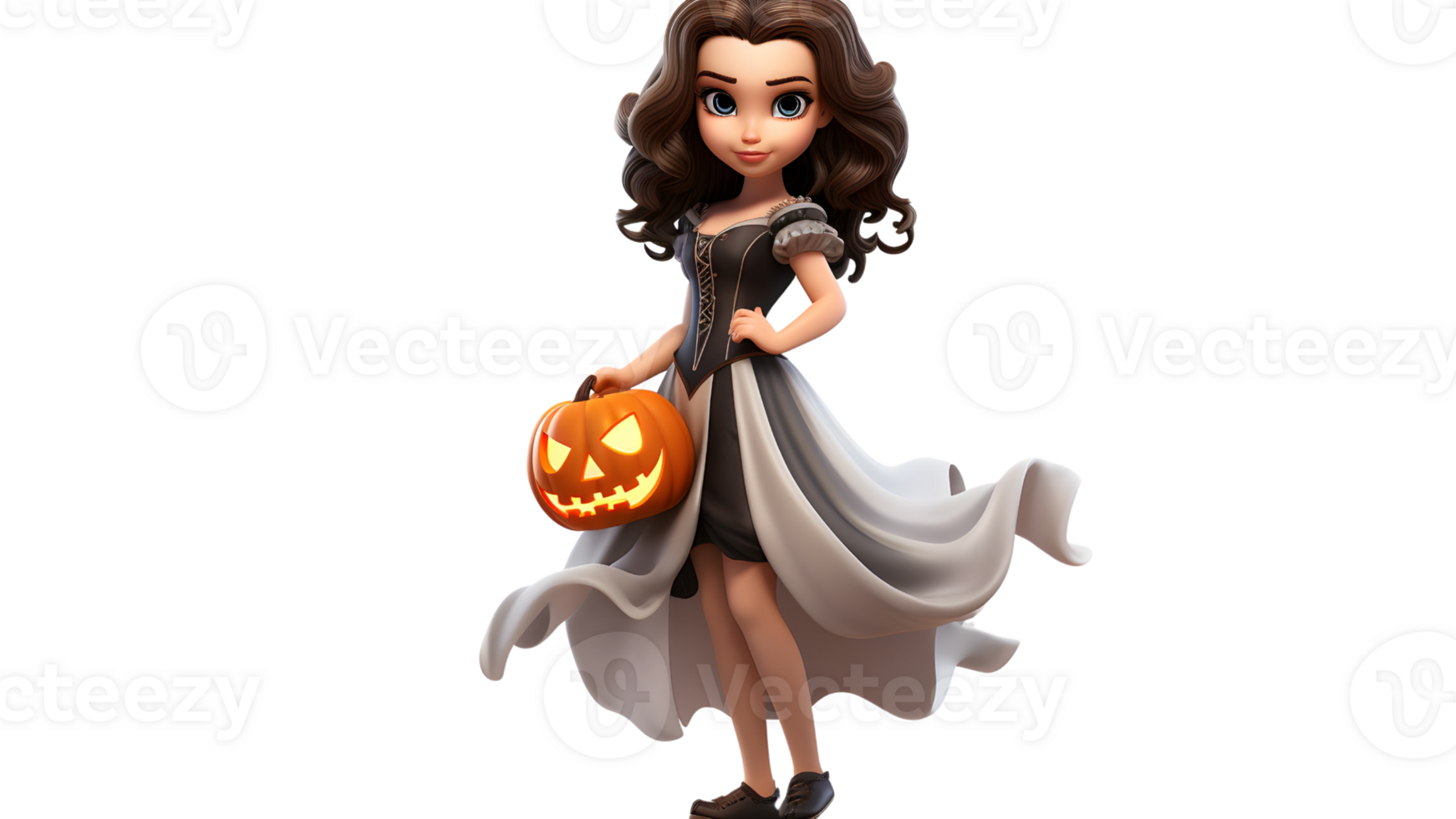 halloween clipart ai generative png