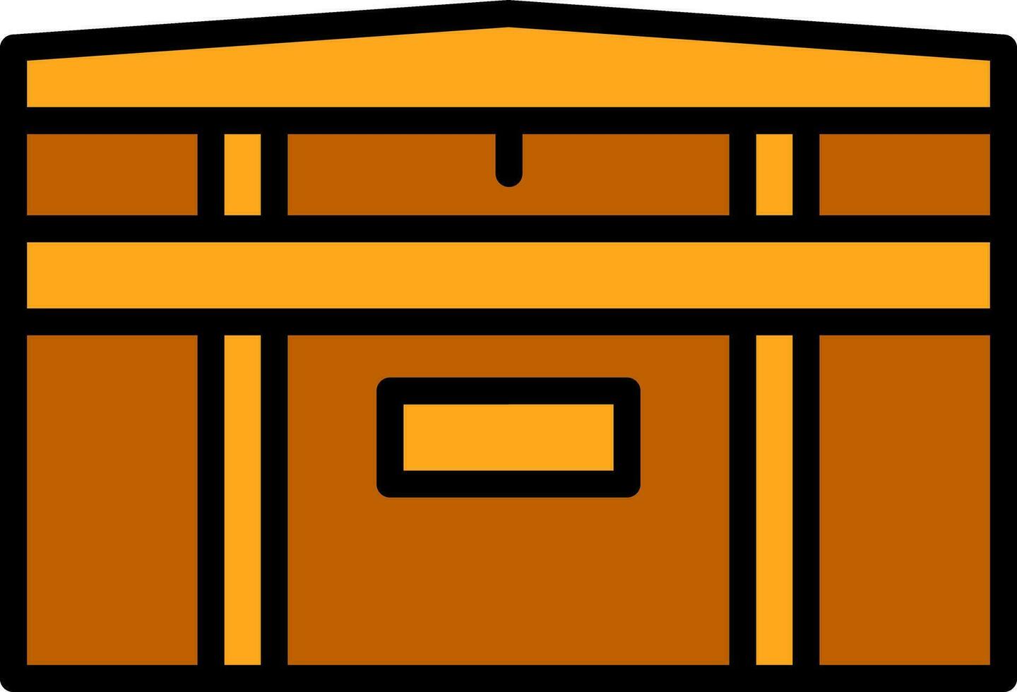 Trunk Vector Icon Design