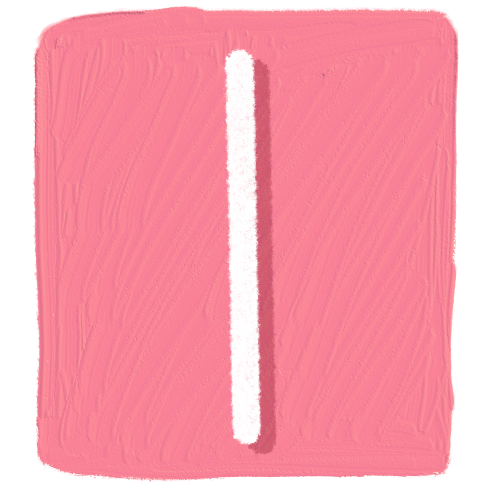 The vertical bar sign is in the pink square. png