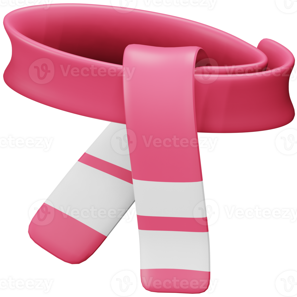 Scarf 3d rendering isometric icon. png