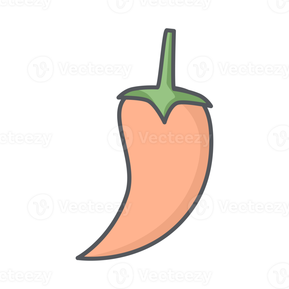 Orange Cayenne Pepper Healthy Vegetable Vegetarian Ingredients 28631236 PNG