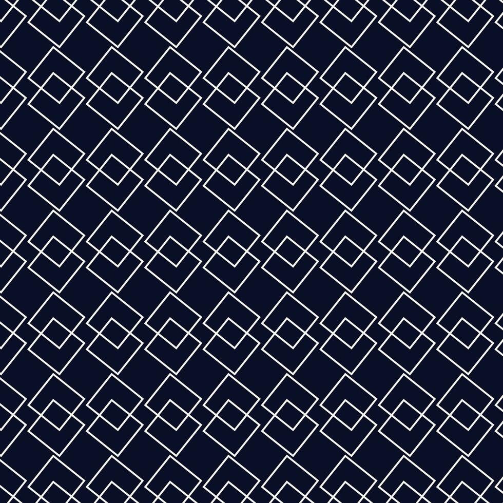Abstract line square pattern background vector